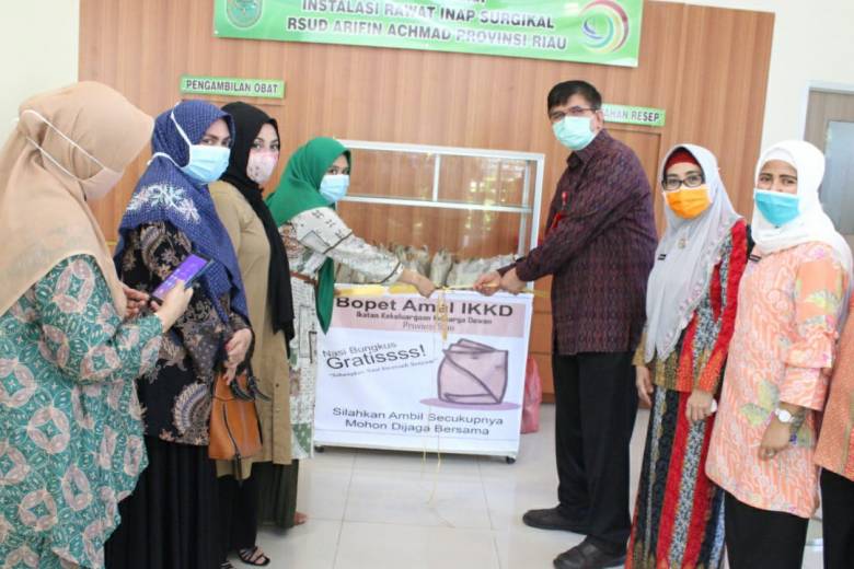 IKKD Provinsi Riau Resmikan Bopet Amal di RSUD Arifin Ahmad